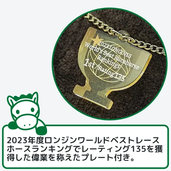 イクイノックスぬいぐるみのこだわり1