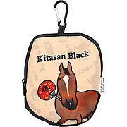おがわじゅりポーチ付きエコバッグ【キタサンブラック】