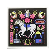 ソダシ引退記念 マグネットA【ブラック】