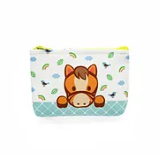 サニーラテ競走馬柄 ミニポーチ