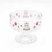 イチゴケーキチャン パフェグラス