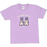 ハロウィンパーティ＆ナイトパレード蓄光Tシャツ キッズサイズ【ラベンダー】