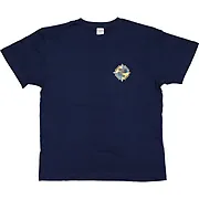 3DワッペンTシャツ【ディープインパクト/インディゴ】