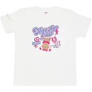 アゲアゲギャル ラメラメプリントTシャツ【ホワイト】