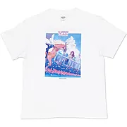 サマークイーン イラストTシャツ【ホワイト】illust.眩しい