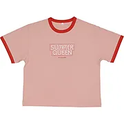 サマークイーン リンガーロゴTシャツ【レッド】
